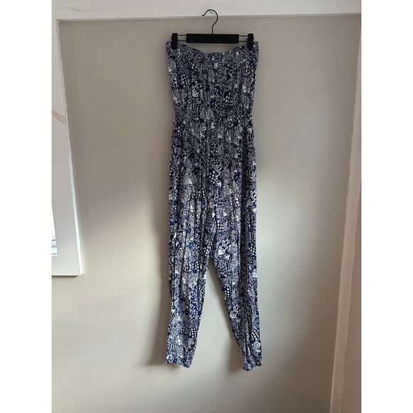 Lilly Pulitzer for target strapless jumpsuit with fish print - Picture 6 of 8